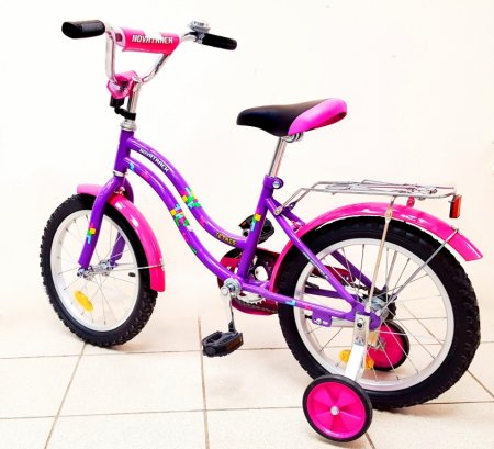 Велосипед Novatrack Tetris 16’’ фиолетовый