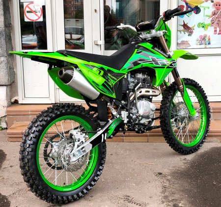 Мотоцикл Кросс Motoland XR 250 LITE (2021 г.) зеленый