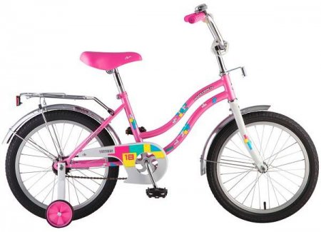 Велосипед NOVATRACK 20", TETRIS, розовый