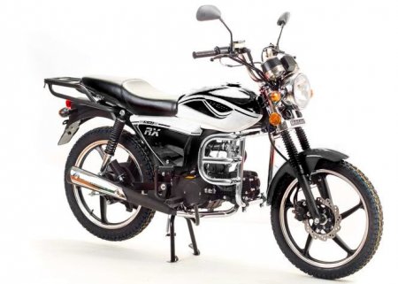 Мотоцикл Motoland Альфа RX 125 черный
