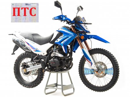 Мотоцикл Motoland XR250 ENDURO (172FMM-5/PR250) синий