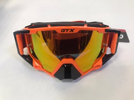 Очки Мотокросс GTX 5025 черно/оранжевые
