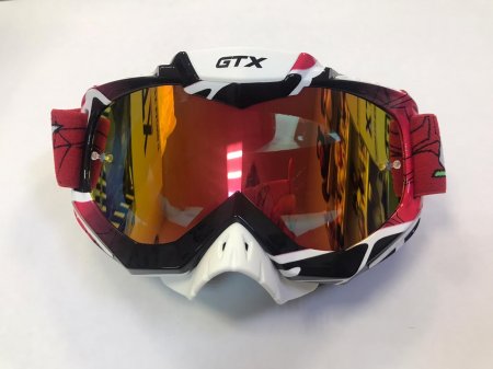 Очки Мотокросс GTX 5016 красные