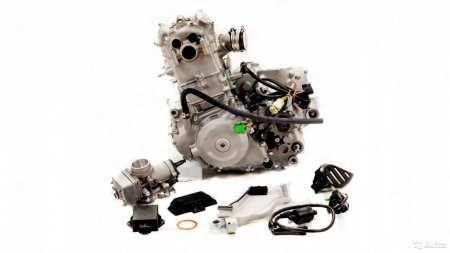 Двигатель 250см3 177MM NC250 (77x53,6) Zongshen 4 клапана/водянка, полный комплект+радиаторы (МЛ)