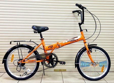 Велосипед NOVATRACK 20" складной TG30 оранжевый