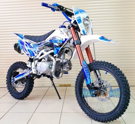 Мотоцикл Кросс Motoland APEX125 синий
