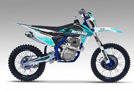 Мотоцикл Кросс Motoland X3 250 PRO (172FMM) (2022 г.) синий