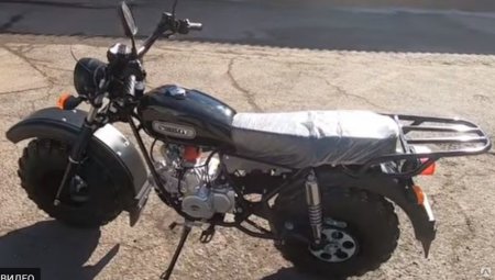 Мотоцикл внедорожный СКАУТ-3Р-140  полуавтомат  АП с РЕВЕРСОМ