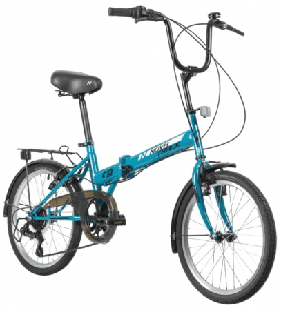 Велосипед NOVATRACK 20" складной, TG30 синий