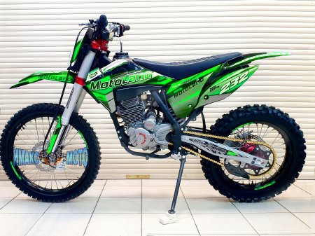 Мотоцикл Кросс Motoland XT 250 HS (172FMM) (2022 г.) зеленый