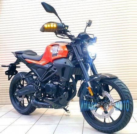 Мотоцикл HIRO черно-оранжевый  (ММ)
