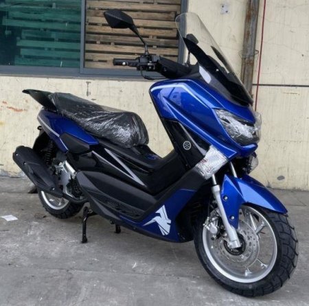 Скутер QUANTUM 125 см3 черно-синий (ММ)