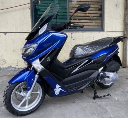 Скутер QUANTUM 125 см3 черно-синий (ММ)